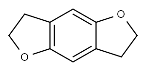 2,3,6,7-Tetrahydro-benzo[1,2-b:4,5-b']difuran Structure