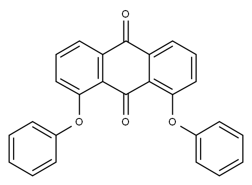 1,8-diphenoxyanthraquinone  Structure