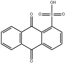 1-Anthraquinonesulfonic acid Structure