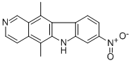 8-nitroellipticine Structure