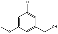 (3-CHLORO-5-METHOXYPHENYL)METHANOL Structure