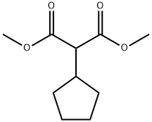 Dimethyl cyclopentylmalonate Structure