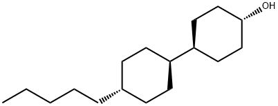 trans-4-(trans-4-Pentylcyclohexyl)cyclohexanol Structure