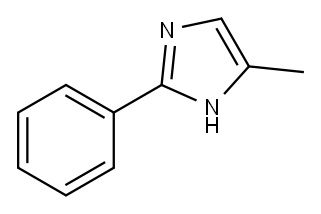 4-Methyl-2-phenyl-1H-imidazole Structure