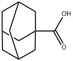 1-Adamantanecarboxylic acid Structure