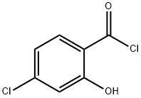 Benzoyl chloride, 4-chloro-2-hydroxy- (9CI) Structure