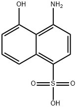 1-AMINO-8-NAPHTHOL-4-SULFONIC ACID Structure