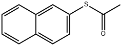 BETA-THIONAPHTHYL ACETATE Structure