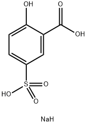 sodium 5-sulphosalicylate Structure