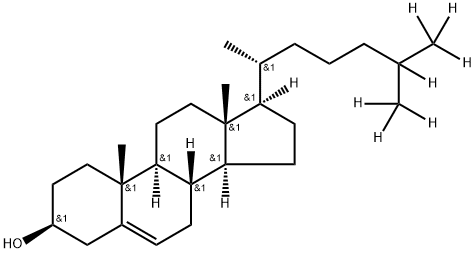 Cholesterol-d7 Structure
