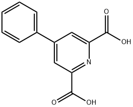 4-Phenylpyridine-2,6-dicarboxylic acid Structure