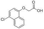 (4-CHLORO-1-NAPHTHYL)OXY]ACETIC ACID Structure