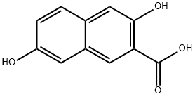3,7-Dihydroxy-2-naphthoic acid Structure
