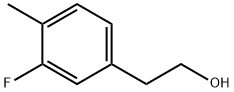 3-FLUORO-4-METHYLPHENETHYL ALCOHOL Structure