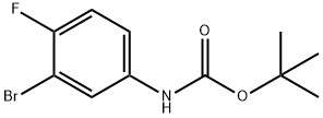 N-Boc-3-bromo-4-fluoroaniline Structure