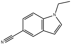 1-ethyl-1H-indole-5-carbonitrile Structure