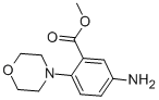 5-AMINO-2-MORPHOLIN-4-YL-BENZOIC ACID METHYL ESTER Structure