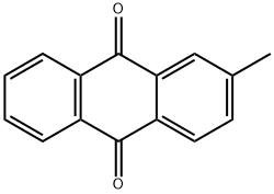 2-Methyl anthraquinone Structure