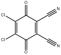 2,3-Dichloro-5,6-dicyano-1,4-benzoquinone Structure