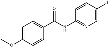 N-(5-IODO-2-PYRIDINYL)-4-METHOXY-BENZAMIDE Structure