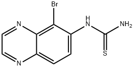 5-Bromoquinazolin-6-ylthiourea Structure