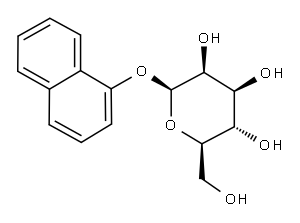 1-NAPHTHYL-B-D-MANNOSE Structure