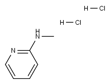 2-METHYLAMINOPYRIDINE DIHYDROCHLORIDE Structure
