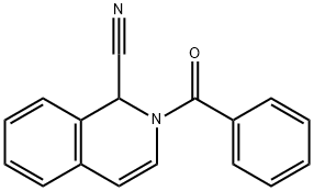 1-CYANO-2-BENZOYL-1,2-DIHYDROISOQUINOLINE Structure