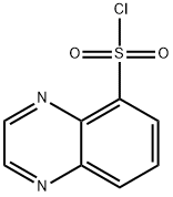 Quinoxaline-5-sulfonylchloride  Structure