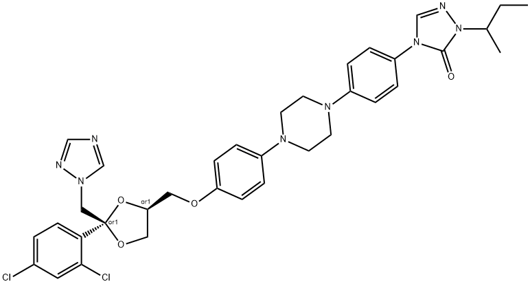 Itraconazole Structure