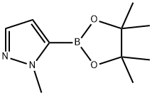 1-Methyl-1H-pyrazole-5-boronic acid pinacol ester Structure