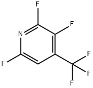 2,3,6-TRIFLUORO-4-(TRIFLUOROMETHYL)PYRIDINE Structure