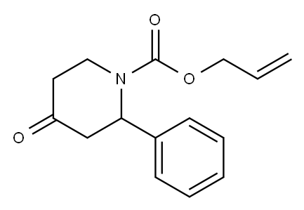 1-ALLOC-2-PHENYL-PIPERIDIN-4-ONE Structure