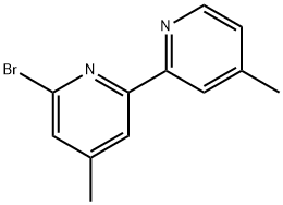 6-BROMO-4,4'-DIMETHYL-2,2'-BIPYRIDINE Structure