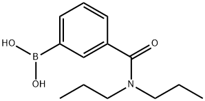 3-(DIPROPYLCARBAMOYL)PHENYLBORONIC ACID Structure