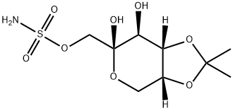 2,3-Desisopropylidene Topiramate Structure