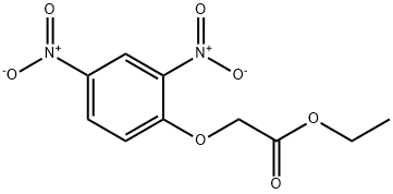 (2,4-dinitro-phenoxy)-acetic acid ethyl ester Structure