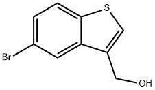 (5-BROMO-3-BENZO[B]THIENYL)METHANOL Structure