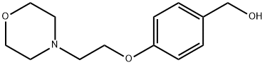 [4-(2-MORPHOLIN-4-YLETHOXY)PHENYL]METHANOL Structure