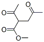 methyl 2-acetyl-4-oxovalerate Structure