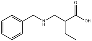1-Benzyl-3-azetidinecarboxylic acid Structure