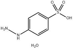 4-Hydrazinobenzenesulfonic acid hemihydrate Structure