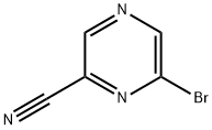 2-BROMO-6-CYANOPYRAZINE Structure