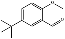 5-(TERT-BUTYL)-2-METHOXYBENZENECARBALDEHYDE Structure