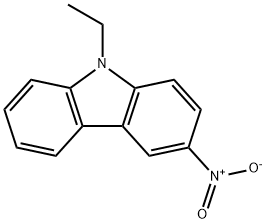 9-Ethyl-3-nitrocarbazole Structure