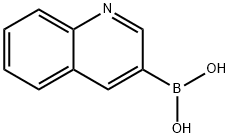 8-Quinolineboronic acid Structure