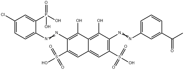 Chlorophosphonazo mA Structure