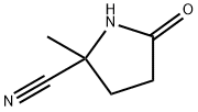5-Cyano-5-methyl-2-pyrrolidone Structure