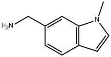 (1-Methyl-1H-indol-6-yl)methylamine Structure