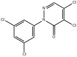 4,5-DICHLORO-2-(3,5-DICHLOROPHENYL)-2,3-DIHYDROPYRIDAZIN-3-ONE Structure